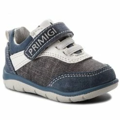 Velcro Shoes PRIMIGI - 1352833 Jean Navy Blue, Grey