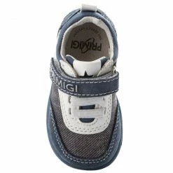 Velcro Shoes PRIMIGI - 1352833 Jean Navy Blue, Grey -Primigi Shop 0000200329161 04 jf