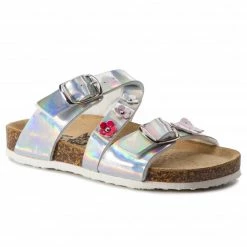 Clogs And Mules Slides PRIMIGI - 3427100 S Arge Silver
