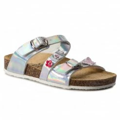 Clogs And Mules Slides PRIMIGI - 3427100 D Arge Silver