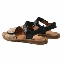 Sandals PRIMIGI - 7394233 D Rafia/Nero Brown, Black -Primigi Shop 0000208173575 02 rz