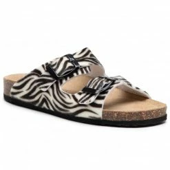 Clogs And Mules Slides PRIMIGI - 7430222 S Bco/Nero Grey