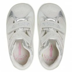 Velcro Shoes PRIMIGI - 1351611 Arge Silver -Primigi Shop 0000208898942 06 rz