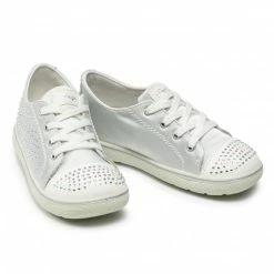 Laced Shoes Trainers PRIMIGI - 1358000 S Argent White -Primigi Shop 0000208899031 03 mk