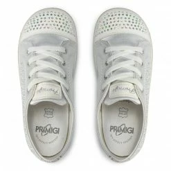 Laced Shoes Trainers PRIMIGI - 1358000 S Argent White -Primigi Shop 0000208899031 04 mk
