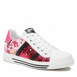 Laced Shoes Trainers PRIMIGI - 1875322 D Bco White, Pink