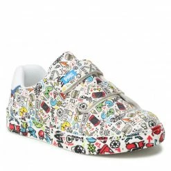 Velcro Trainers PRIMIGI - 1959611 Bian White, Colourful