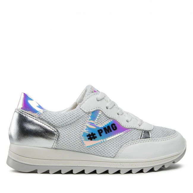 Laced Shoes Trainers PRIMIGI - 1869600 S Bian White 4 Laced Shoes Trainers PRIMIGI - 1869600 S Bian White - Image 2
