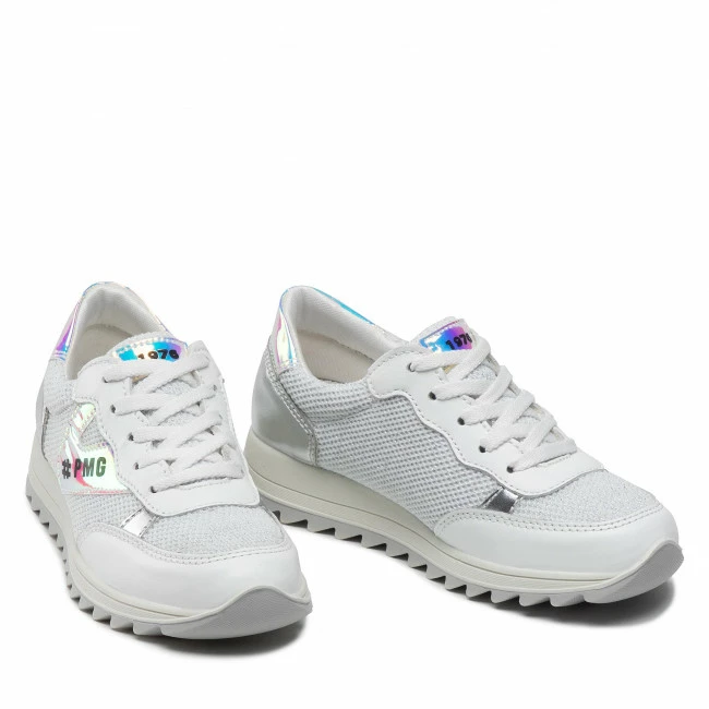 Laced Shoes Trainers PRIMIGI - 1869600 S Bian White 7 Laced Shoes Trainers PRIMIGI - 1869600 S Bian White - Image 5