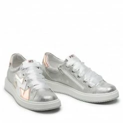 Laced Shoes Trainers PRIMIGI - 1867000 D Arge Silver -Primigi Shop 06 0000300258484 sw 1