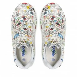 Velcro Trainers PRIMIGI - 1959611 Bian White, Colourful -Primigi Shop 06 0000300279304 rz