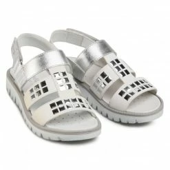 Sandals PRIMIGI - 7393222 Grey White, Silver -Primigi Shop 5903698467597 04 rz