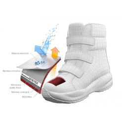 Winter Boots Snow Boots PRIMIGI - GORE-TEX 2936000 S Cuoi Brown -Primigi Shop foot insulated kids 40 44